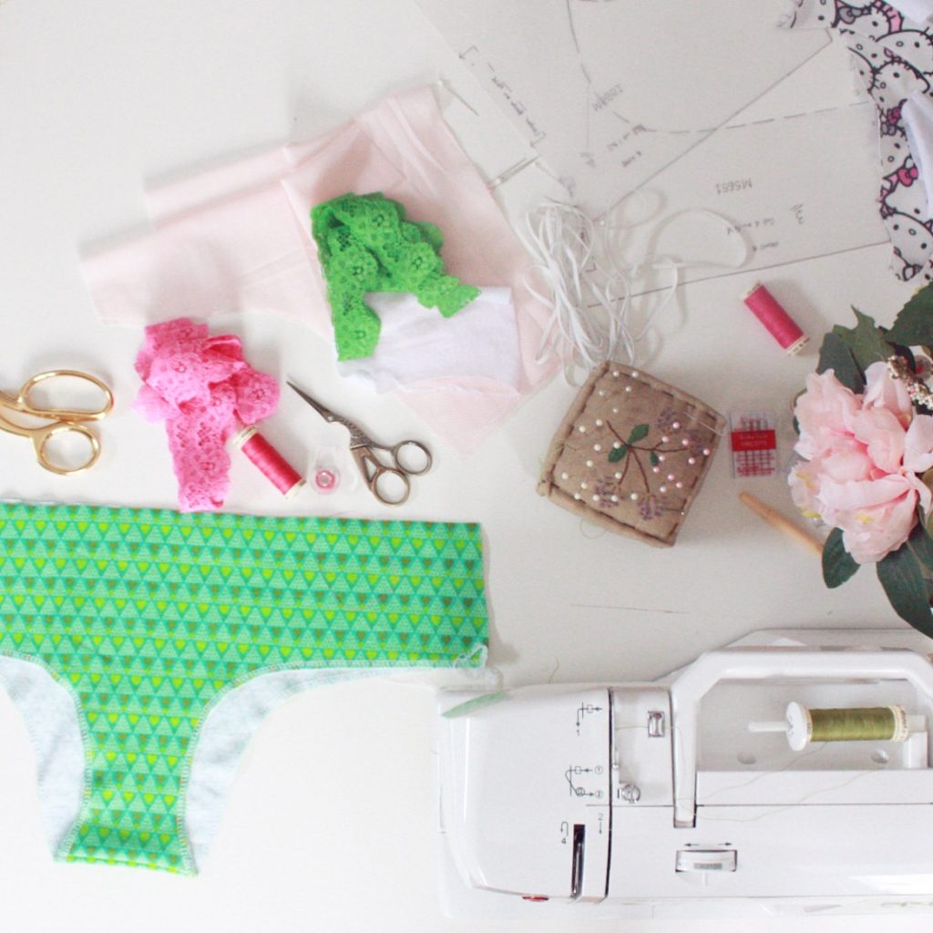 Crafted Spaces Underwear Making Class in Barrie, ON